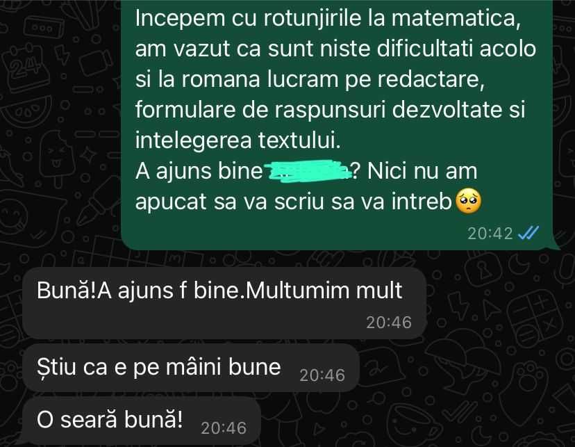 Meditații clasele I-IV