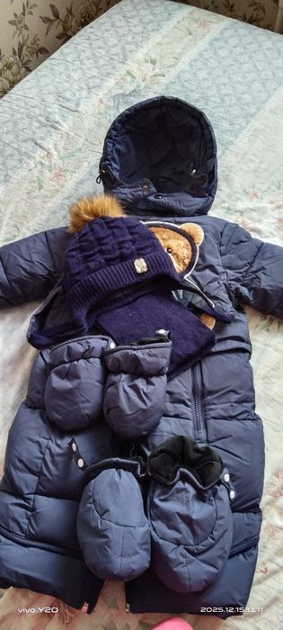 Детский зимний комбенизон трансформер