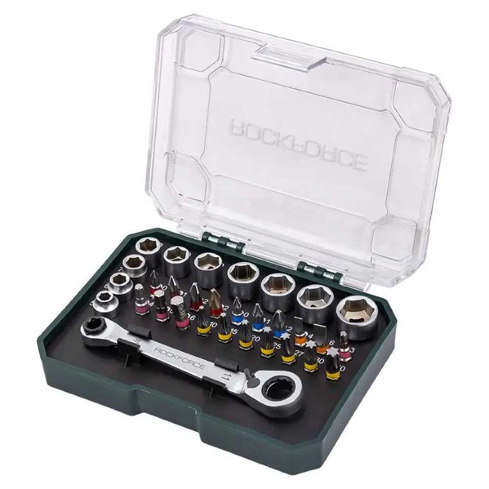 Мини гедоре 31 части 1/4“ ROCKFORCE