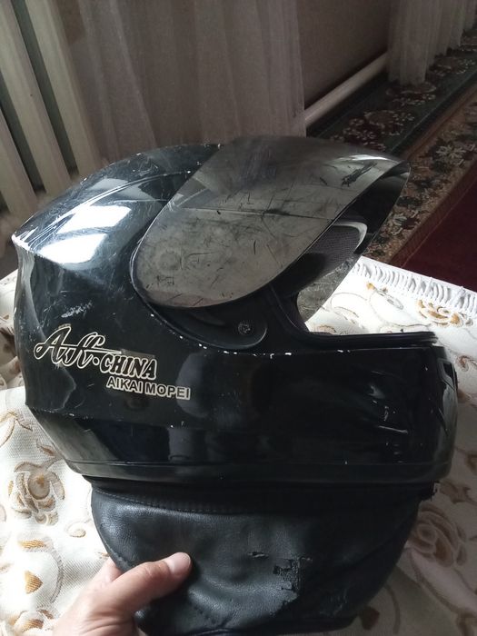 Каска для мото мммм