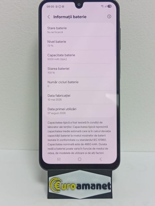 Telefon mobil Samsung Galaxy A26, Dual SIM, 6GB RAM, 128GB, 5G, -C-