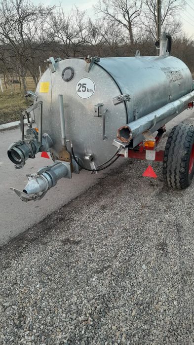 Vidanja galvanizata vaccum 3000 L
