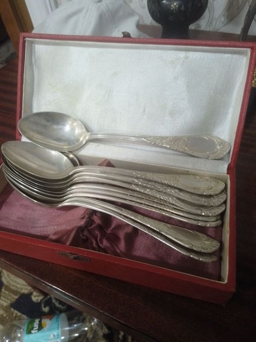 Ложки серебряном покрытия