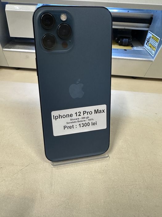 Iphone 12 pro max / 256 gb / 100% baterie / Garantie