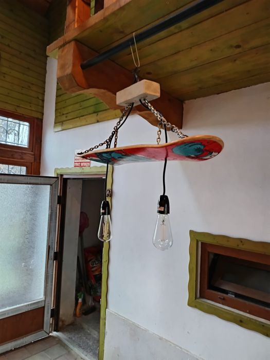 Lustra , lampa artizanala