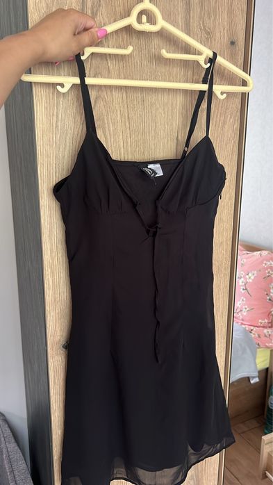 Черна лятна рокля