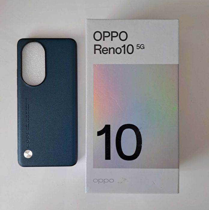 Telefon mobil Oppo Reno10, 5G, 256GB, 8GB RAM, Duos. Ecran 6.7". Nou!