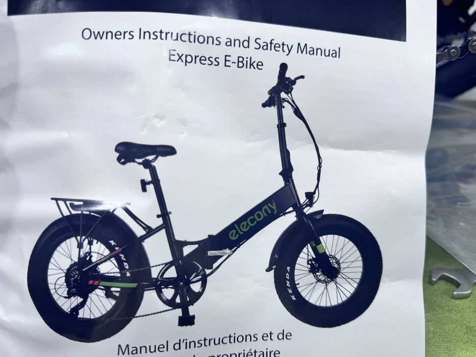 Электро велосипед elecony