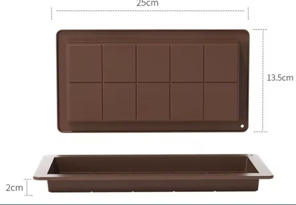 4 x Forme ciocolată Dubai si nu numai, din silicon.