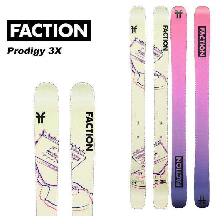 Ски Faction Prodigy 3X с автомати Tyrolia Attack 178 см туин тип