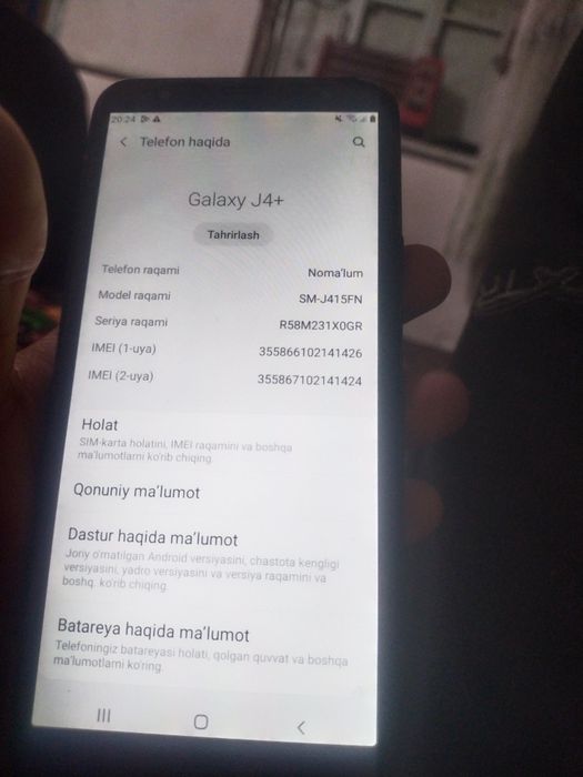 Samsung J4 pluss
