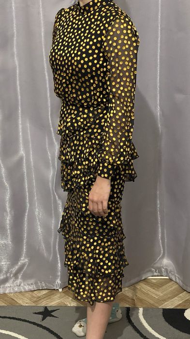 Новое шифоновое платье