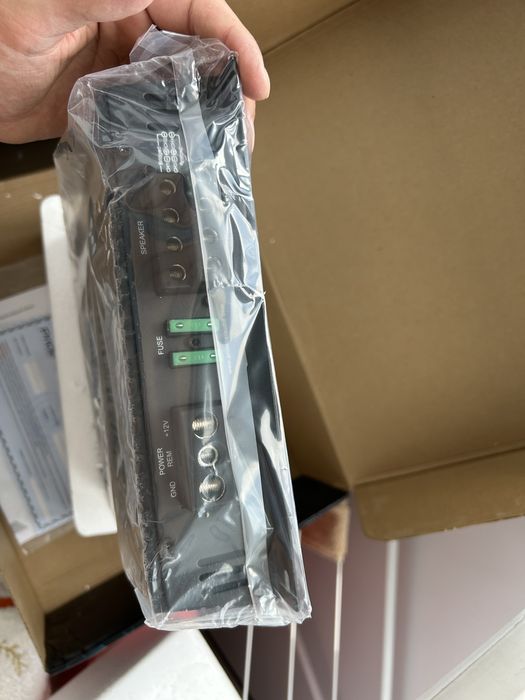 Колонка и усилитель