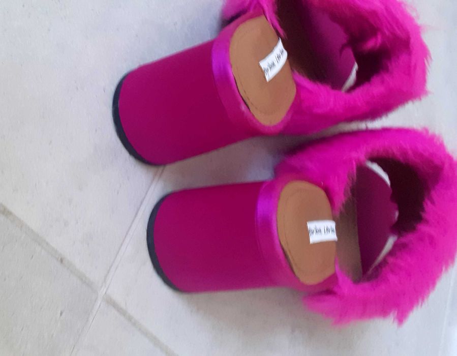 Маркови дамски елегантни чехли на ток - 36 номер