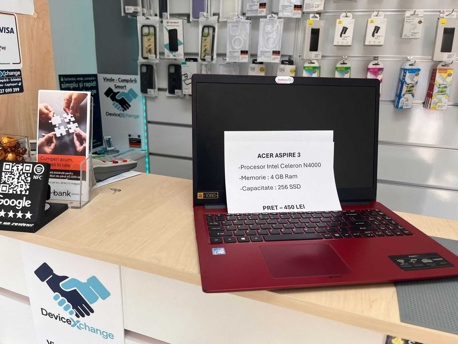Laptop Acer Aspire 3 4 GB ram 256 SSD iNtel Celeron N4000