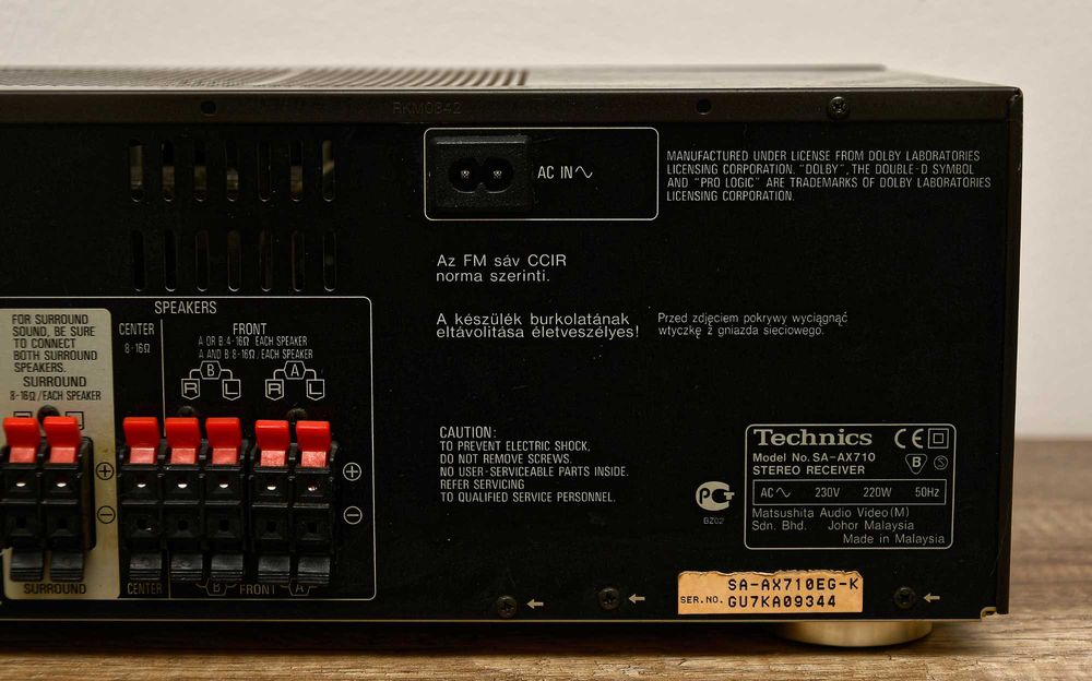 Amplituner Technics SA AX 710