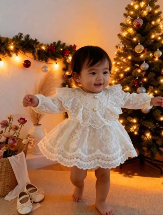 Платье боди на малышку