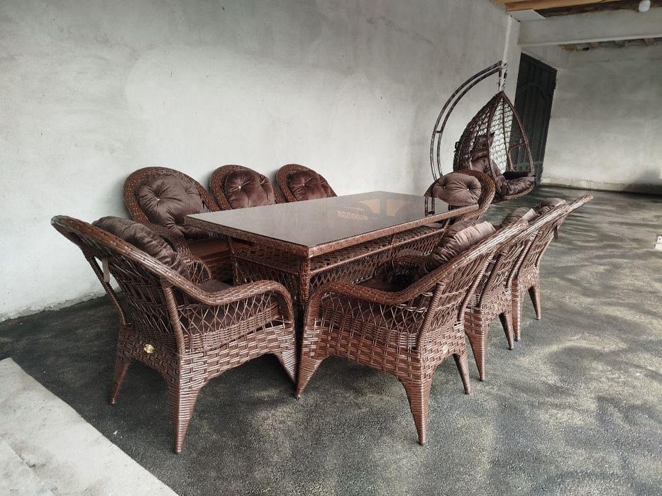 Ratan to‘qima stul-stullar | Toshkent bo‘ylab yetkazamiz