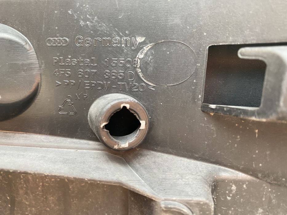 Задна Броня Ауди а6 с дифузьора Audi A6 4f facelift 4f5807385 седан