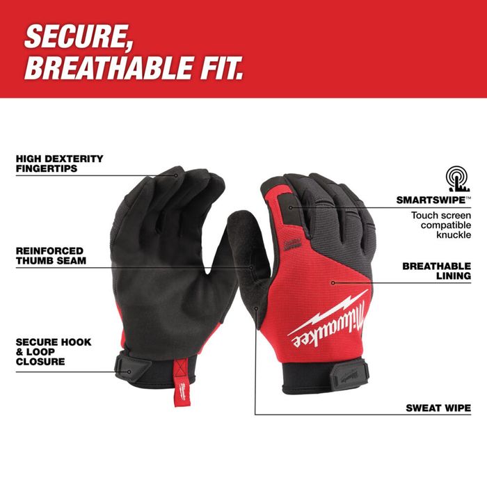 Manusi protectie Performance Milwaukee - produs profesional