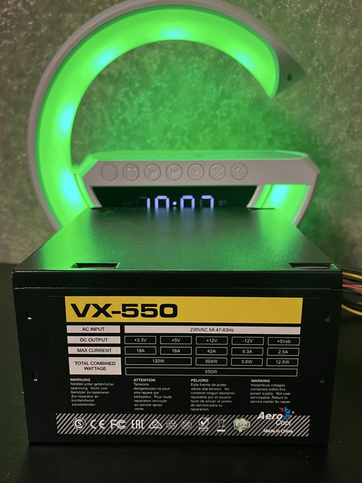 Блок питания AeroCool VX-550 550W — Б/У