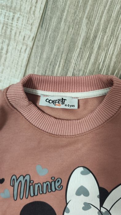 Анцуг плътен за момиче 4-5г