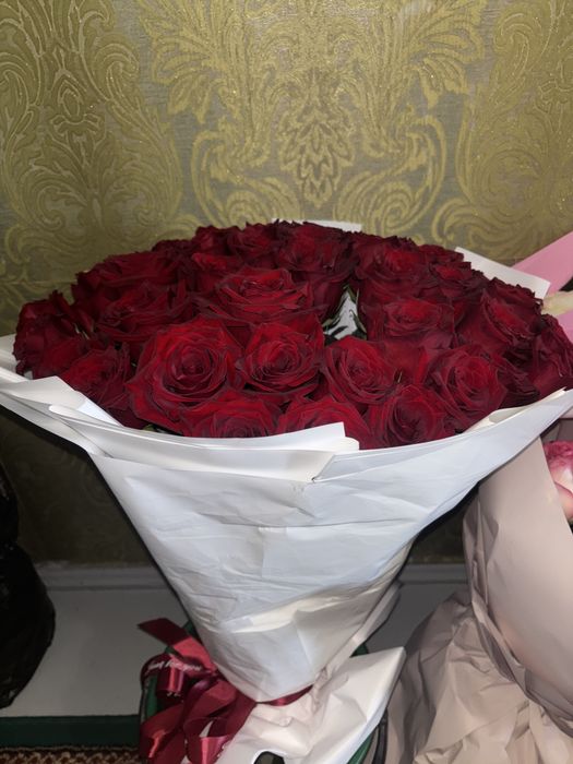 Розы 51 шт. 80см от ROMANTIC