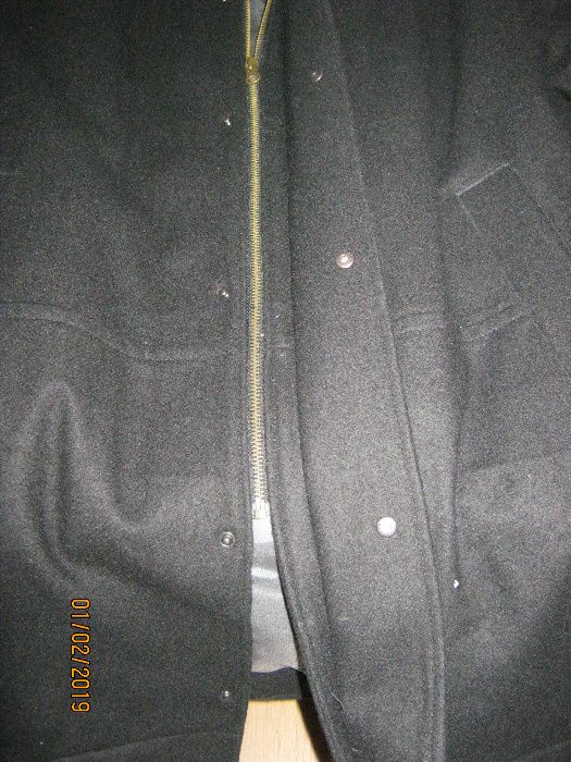 Palton barbatesc 3/4 cu gluga-NOU