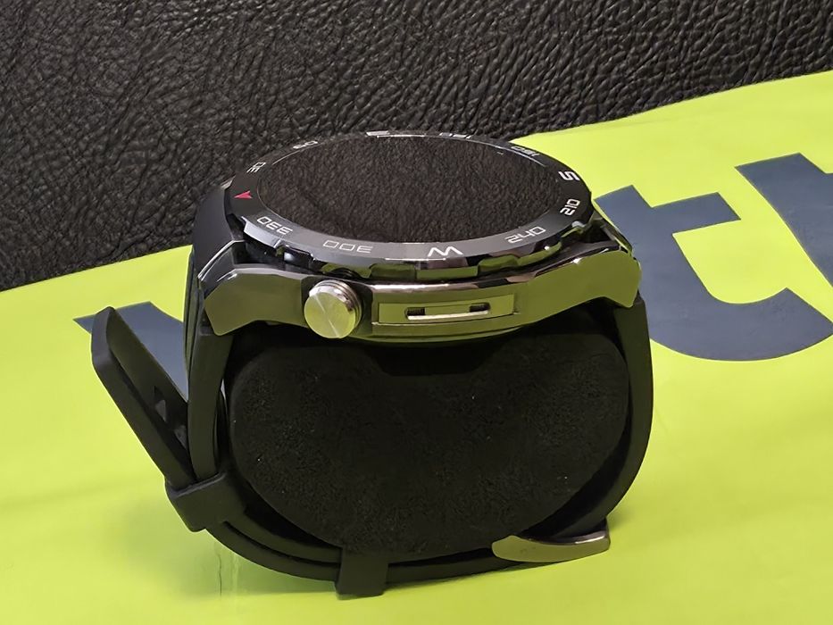 КАТО НОВ 48mm Huawei watch Ultimate Гаранция Yettel 2026 Black