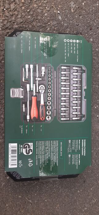 Trusa biti,Trusa tubulare, clichet parkside