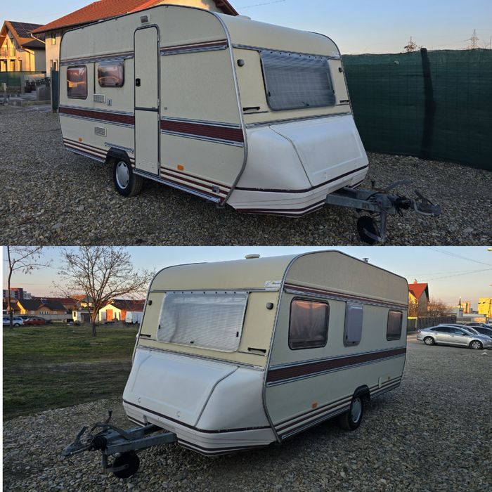 Rulota Münsterland 4 persoane cu Cort in fata/Import Germania/