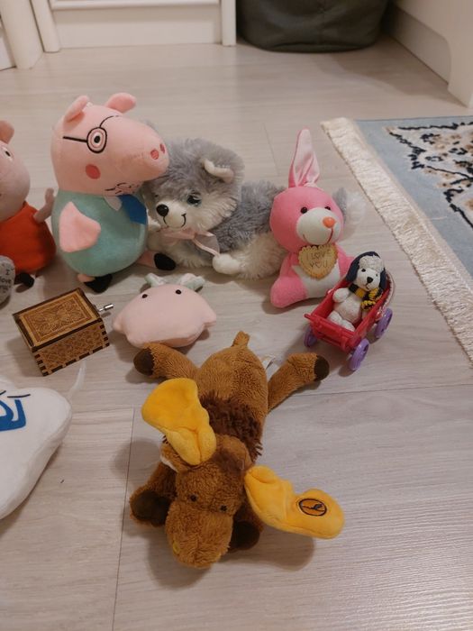 Игрушки мягкие,  кукла