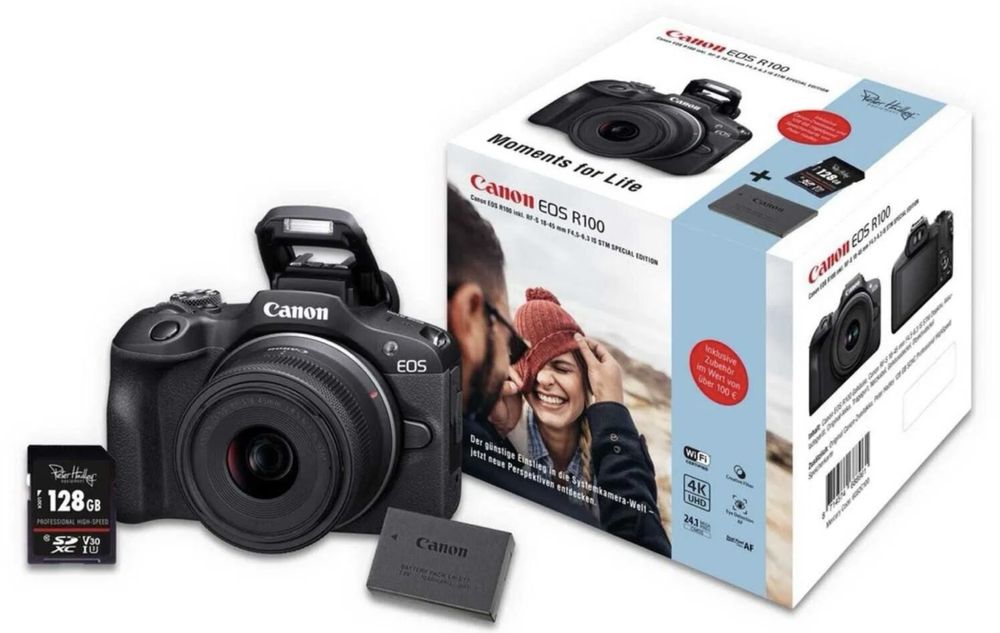 Canon EOS R100 kit 18-45