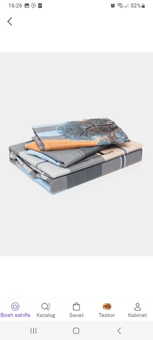 Pastel 2 kishilik,choyshablar to'plami,