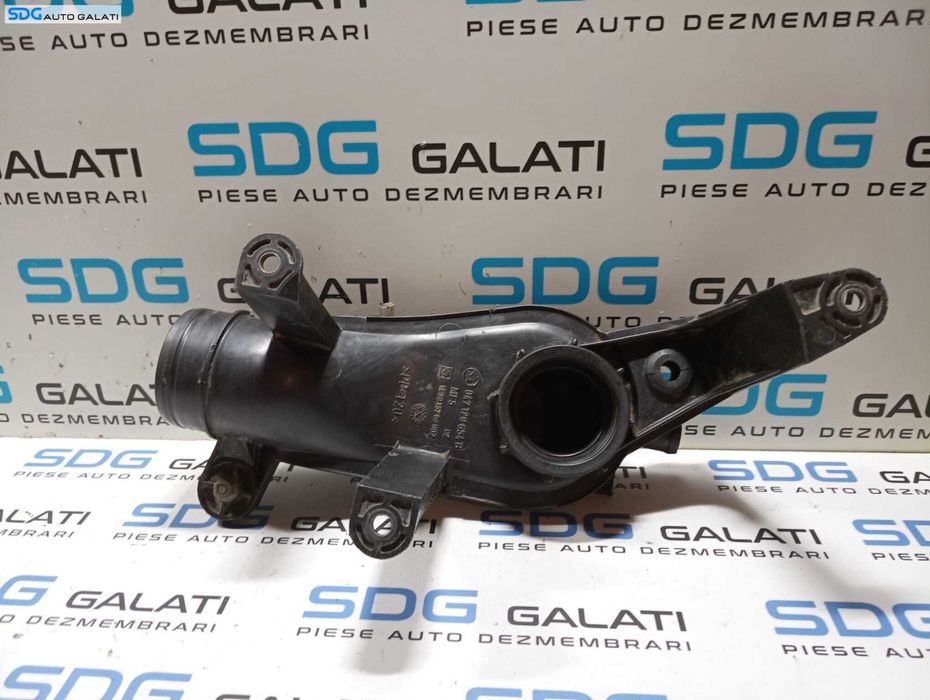 Furtun Conducta Tub Tubulatura Admisie Aer Skoda Fabia 1 1.4 MPI 2001 - 2007 Cod 047129654B 143915768902 [M4807]