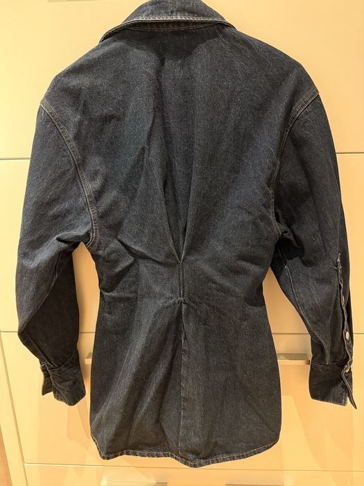 Дънкова къса рокля