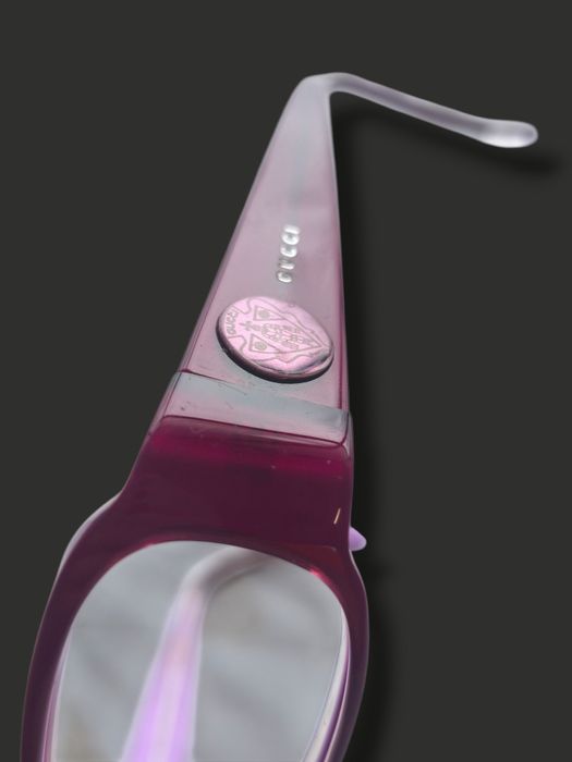 GUCCI оригинална рамка за очила – луксозен модел, лилав цвят