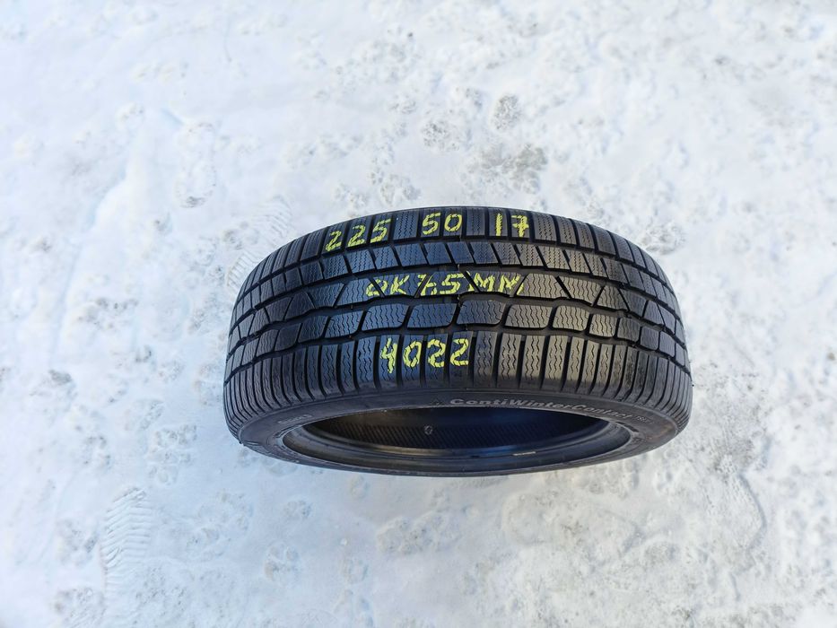 O anvelopa iarna 225 50 17 continetal wintercontact TS 830P 7,5 mm