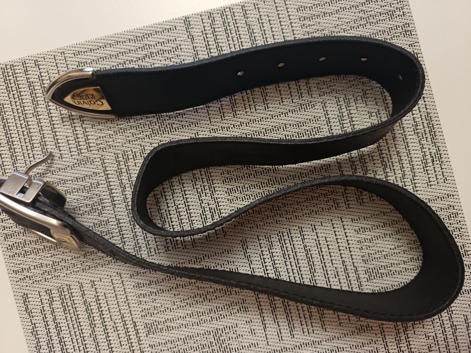 Черен колан на Calvin Klein  размер 110