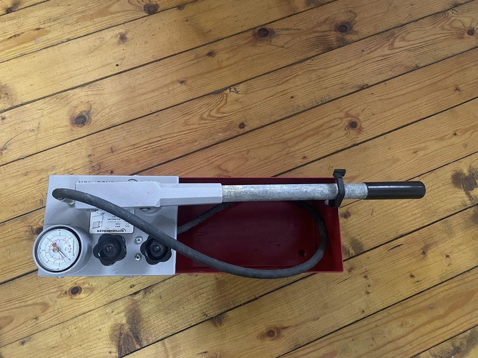 Pompa testare Rothenberger RP 50-S, max 60 bar, cuva otel 12 l