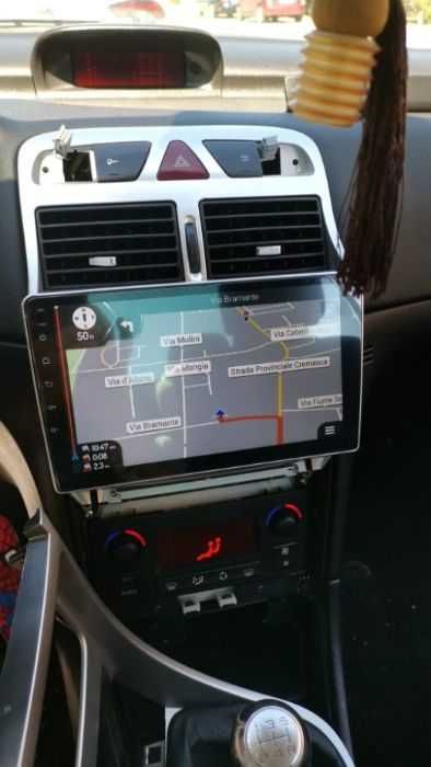 Navigatie Android 14 PEUGEOT 307 1/8 Gb Waze CarPlay + CAMERA