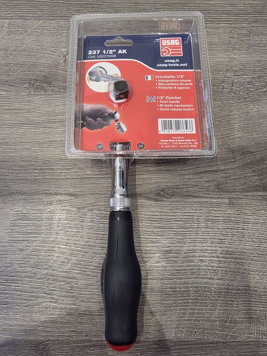 Clichet reversibil cu maner rotativ USAG 237   1/2 " AK