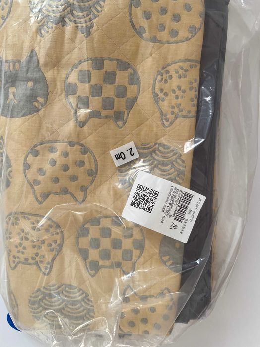 Новый муслиновый плед с кошечками