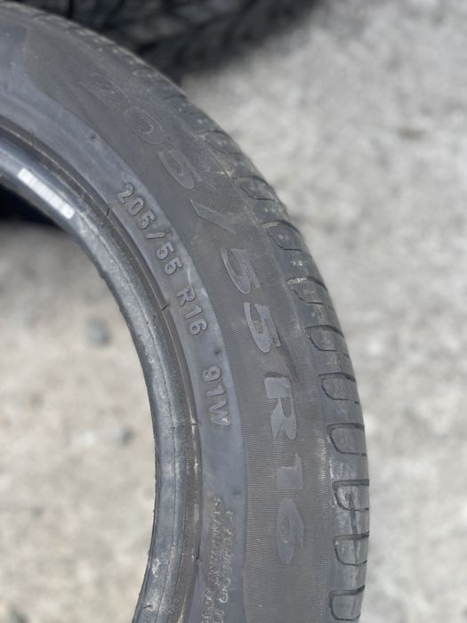 4X 205 55 16 Pirelli Cinturato P7 Runflat