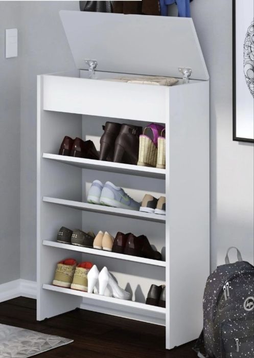 Срочно! Обувница белая.