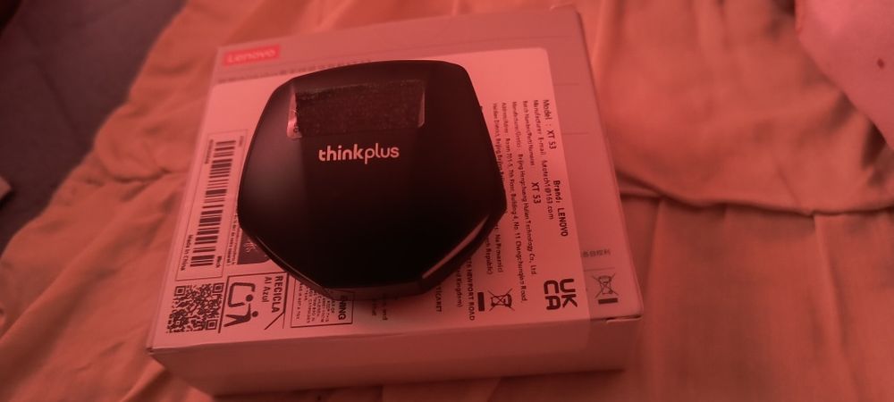Vând căști wireless Lenovo XT 53 noi ( cu microfon)