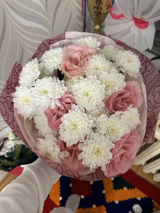 Цветы букеты свежие