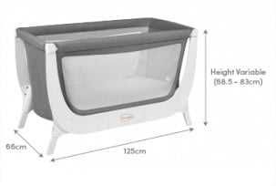 Бебешка кошара:Shnuggle: Air Lite кош за новородено