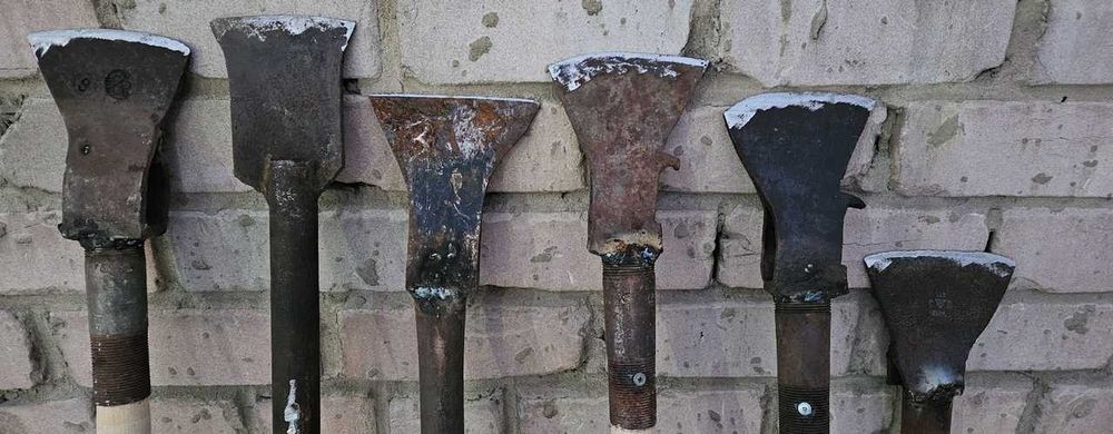 Ледорубы из топоров советского производства