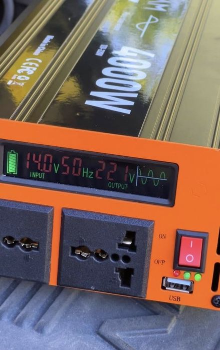 Автомобильный Инвертор 4000W